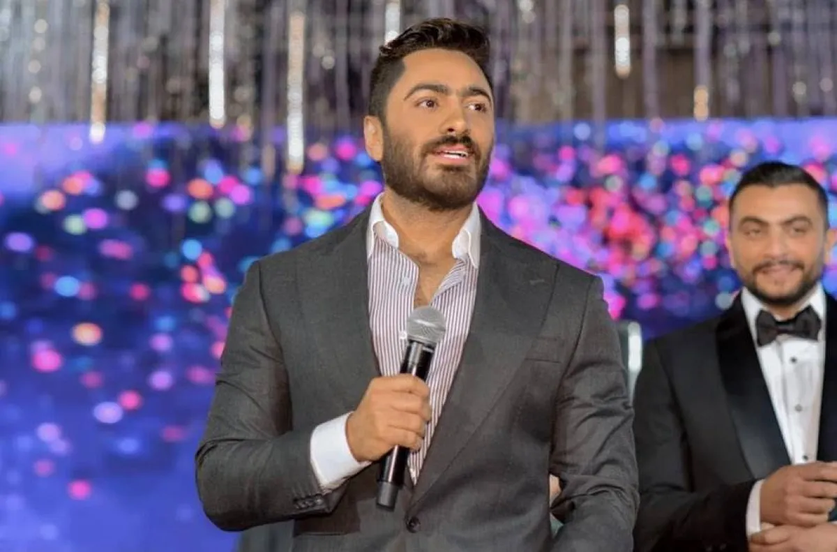 تامر حسني - الصورة من حسابه على انستغرام