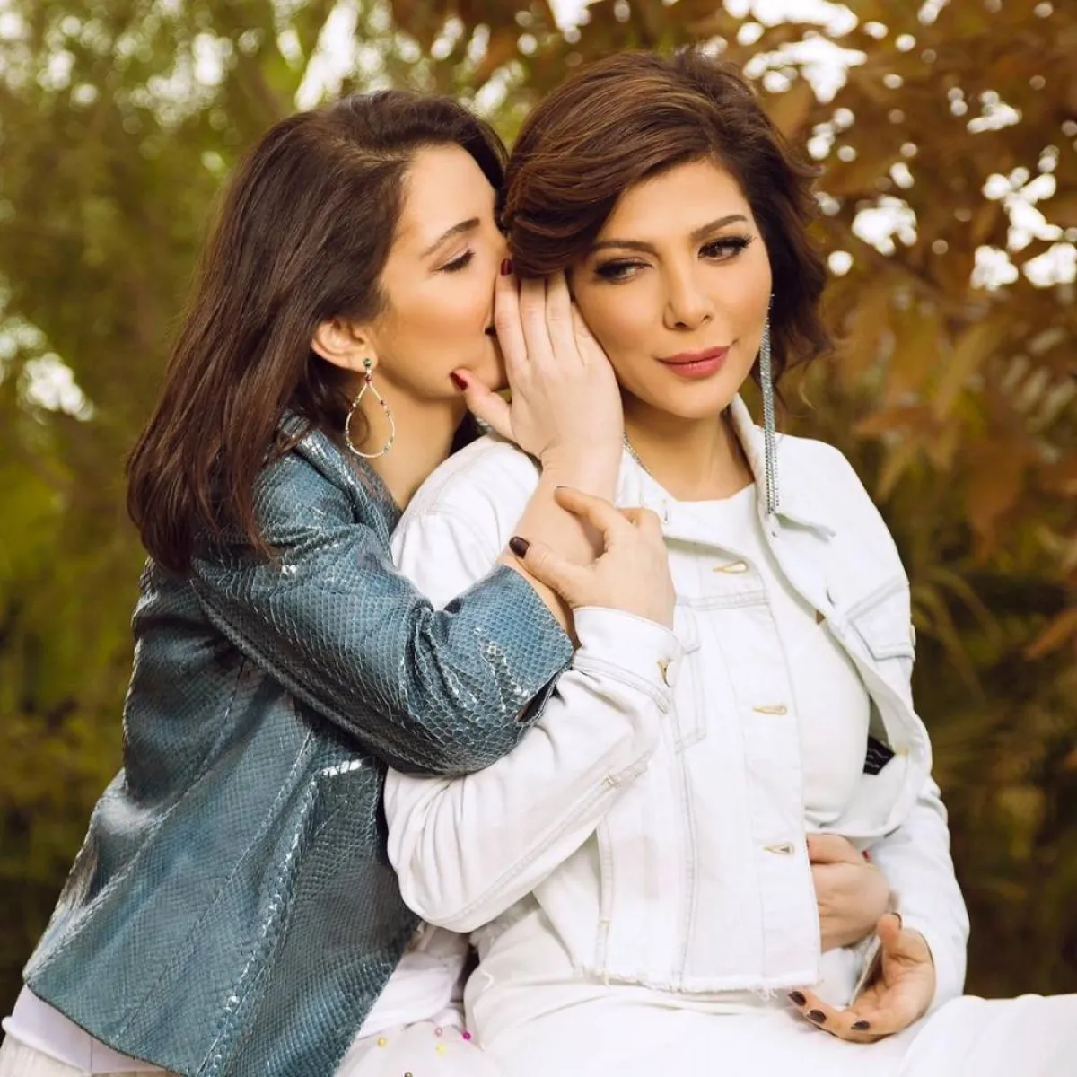 شام وأصالة - الصورة من حساب شام على انستغرام