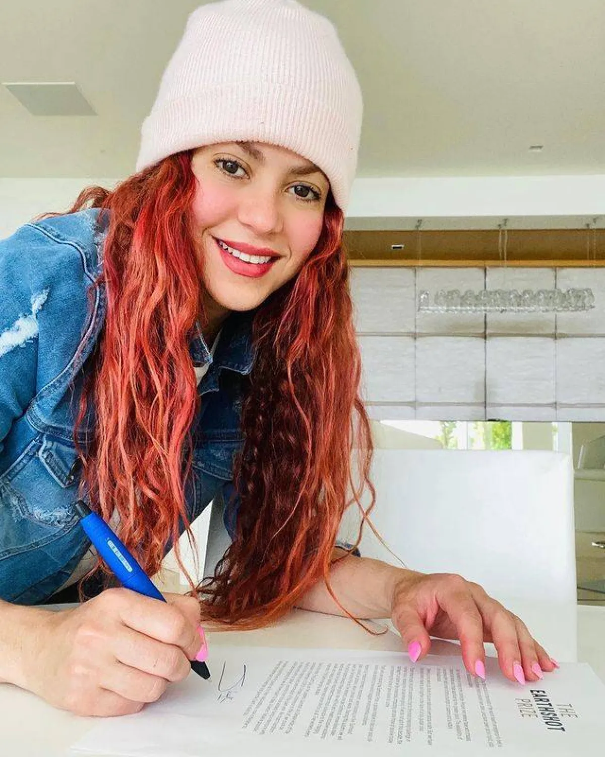 شاكيرا- الصورة من حسابها على إنستغرام