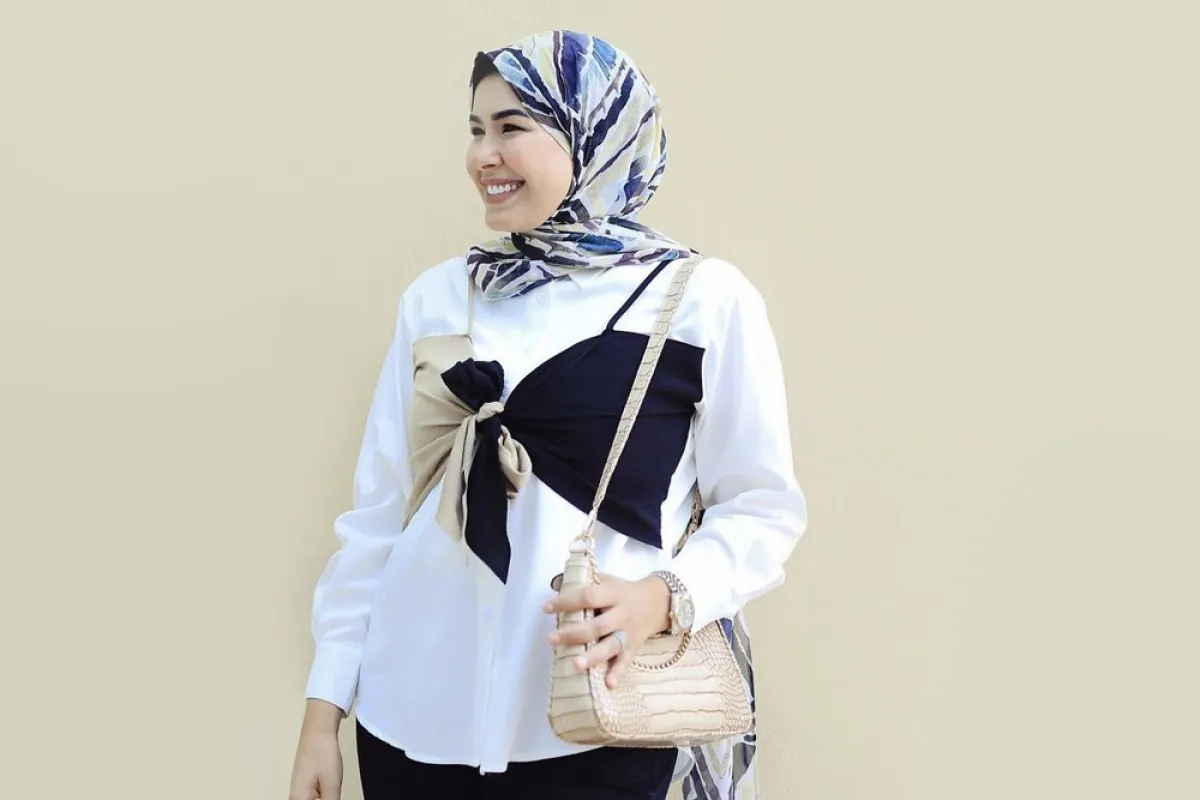 مروة حسن باطلالة حيادية الألون -الصورة من حسابها على الانستغرام