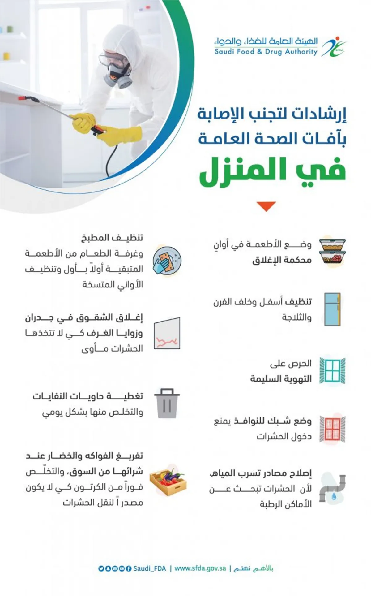 انفوغراف الغذاء والدواء