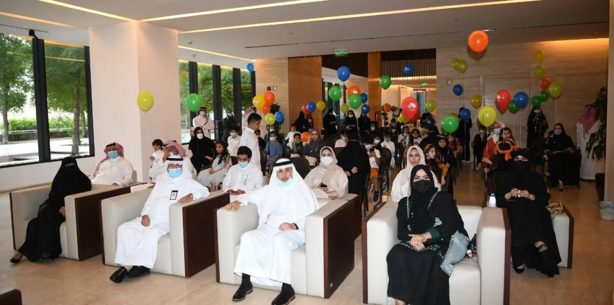 مركز الحوار الوطني يدشن فعالية خاصة بالأطفال بمناسبة اليوم الوطني 91. من حساب مركز الحوار الوطني على تويتر