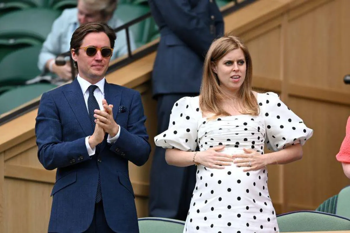 الأميرة بياتريس أثناء حملها- الصورة من موقع ميرور