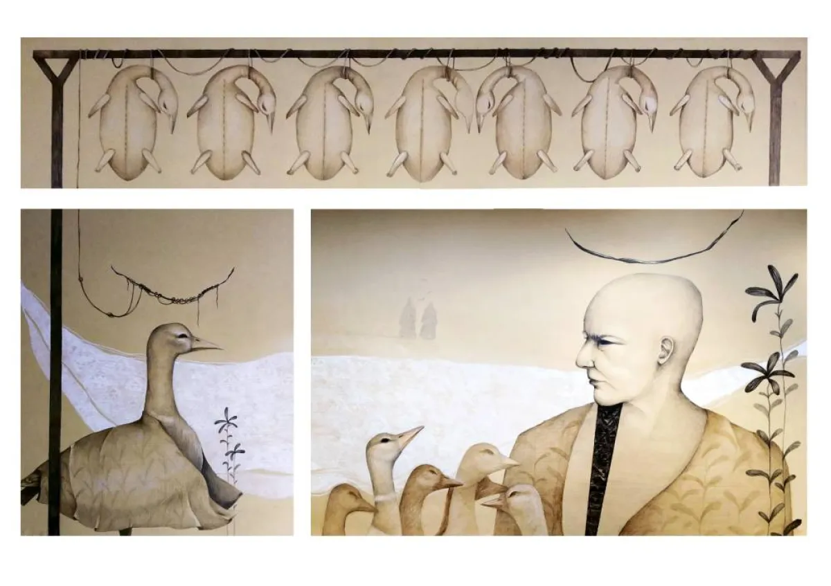 عمل هدير جمال من فيس بوك جاليري ضي