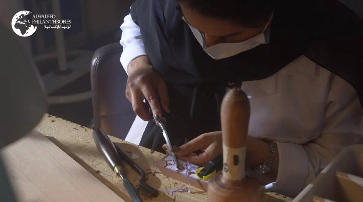 المرأة الحرفية في المملكة العربية السعودية- مؤسسة الوليد للإنسانية