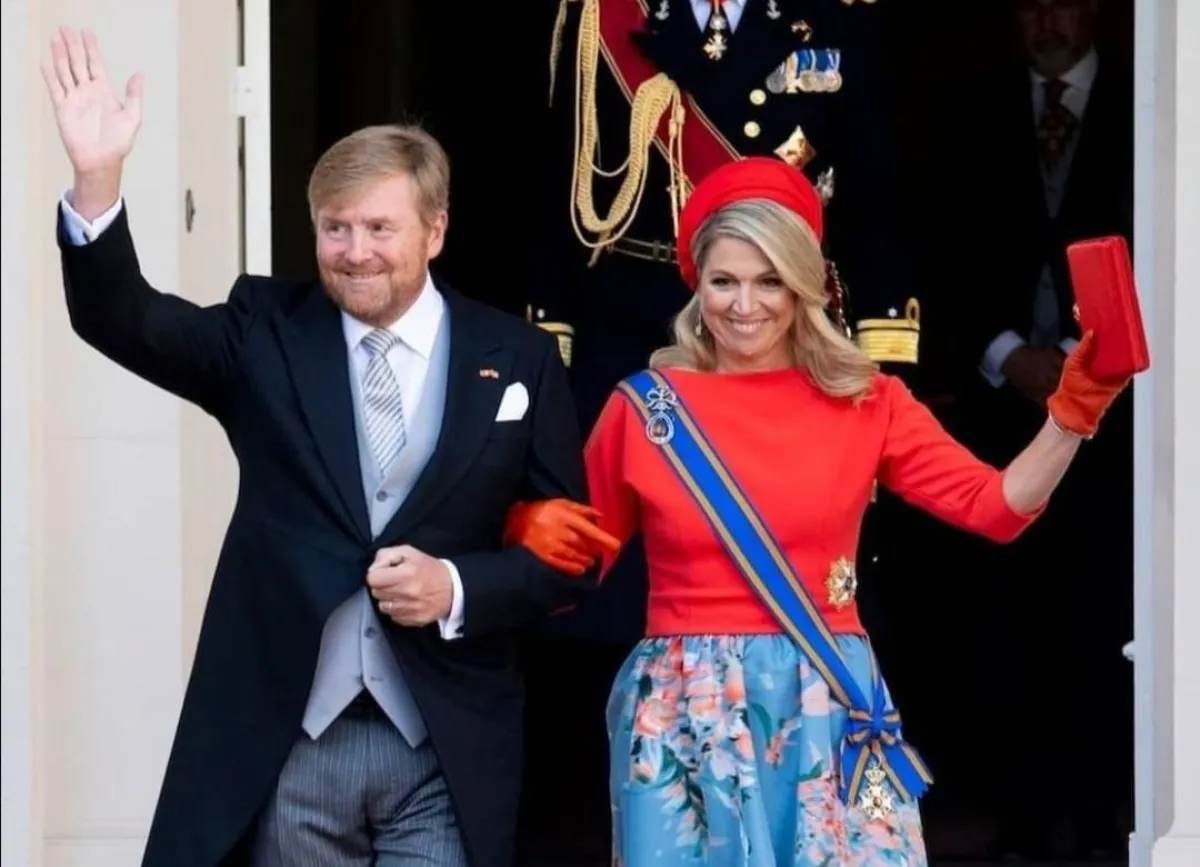 الملك ويليام والملكة ماكسيما- الصورة من حساب Europe royals على إنستغرام