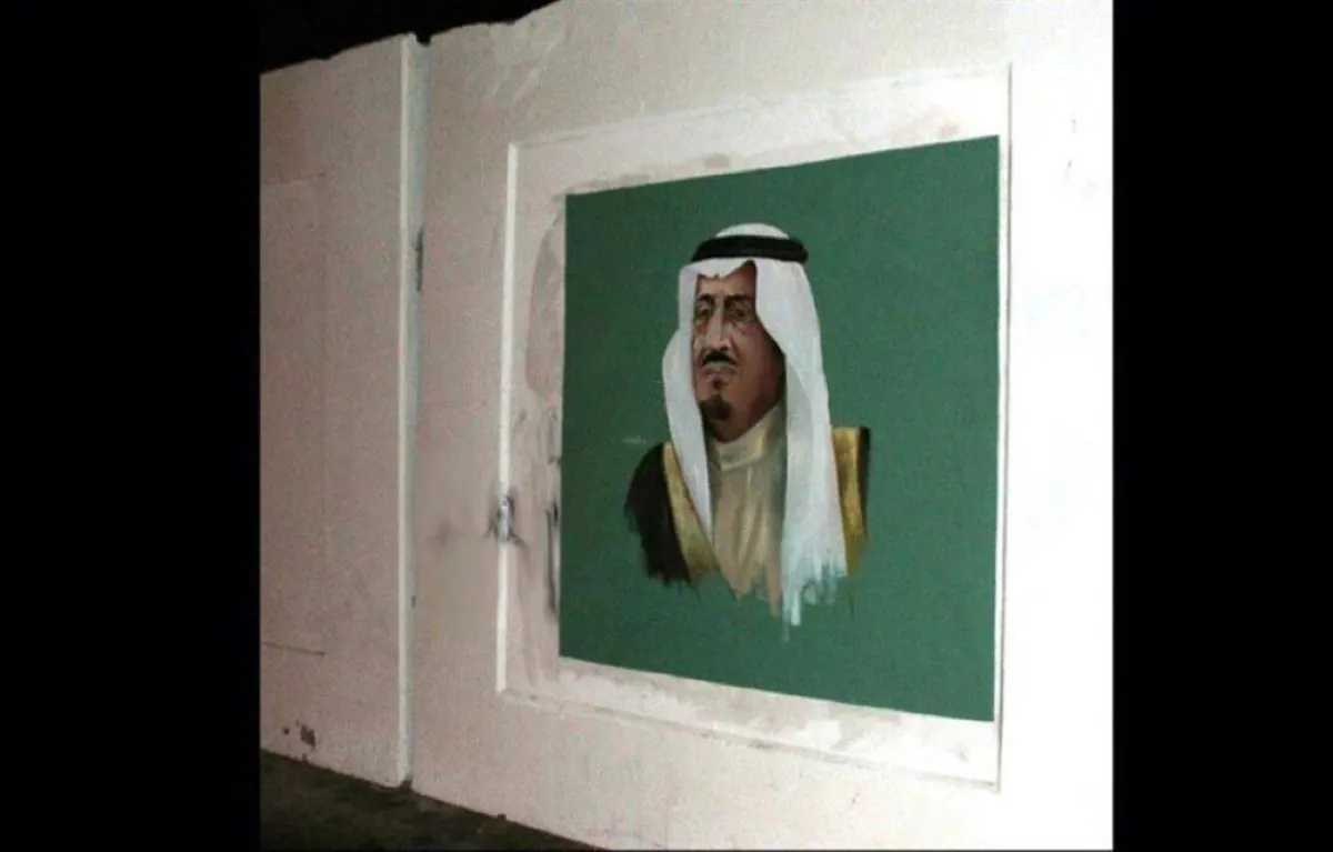 بورتريه للملك سلمان بن عبدالعزيز