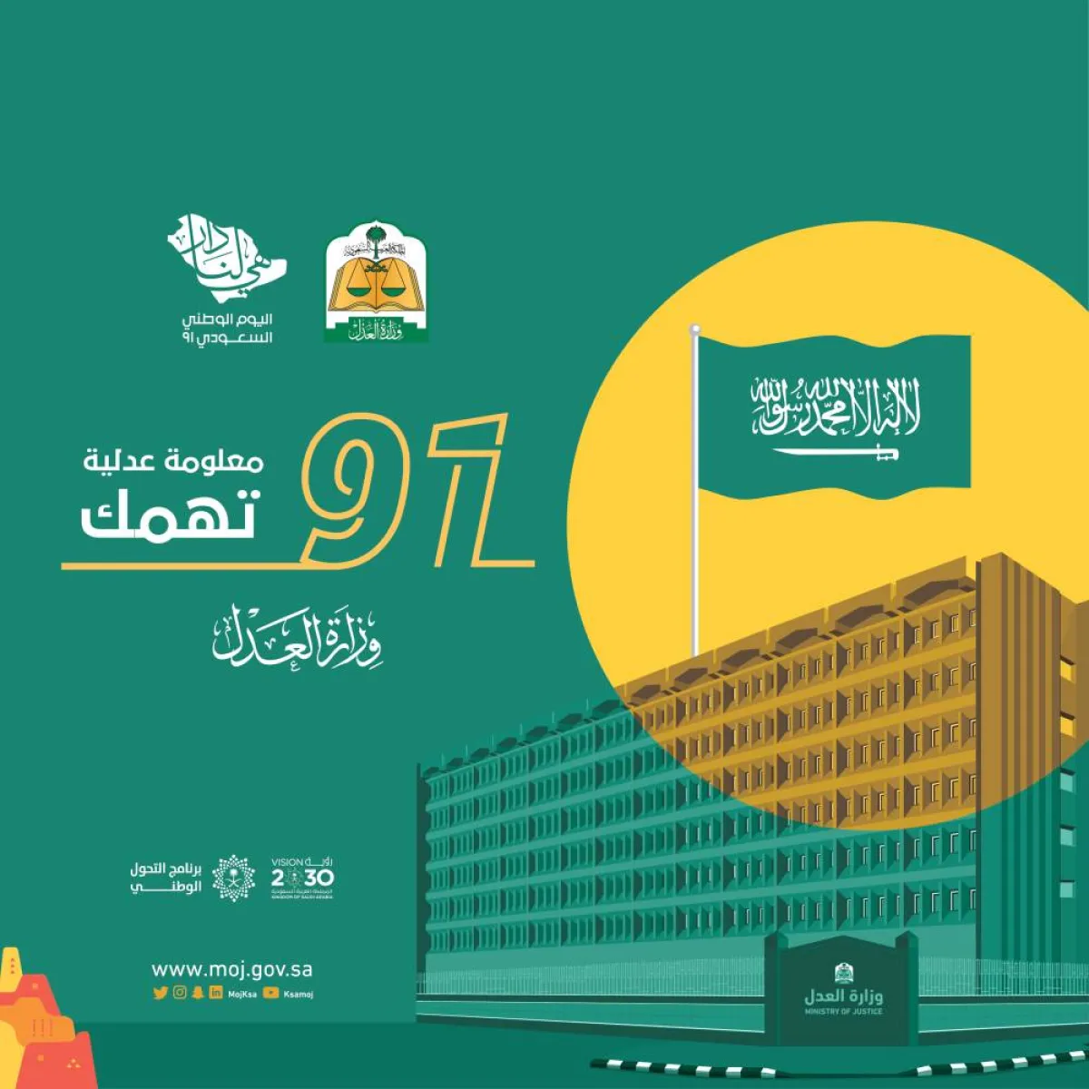 أبرز 91 معلومة عدلية تهم المستفيدين