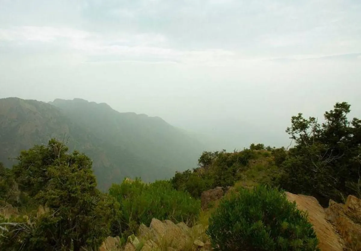 جبال أبها مناطق جاذبة لمحبي الطبيعة ومعلم سياحي هام