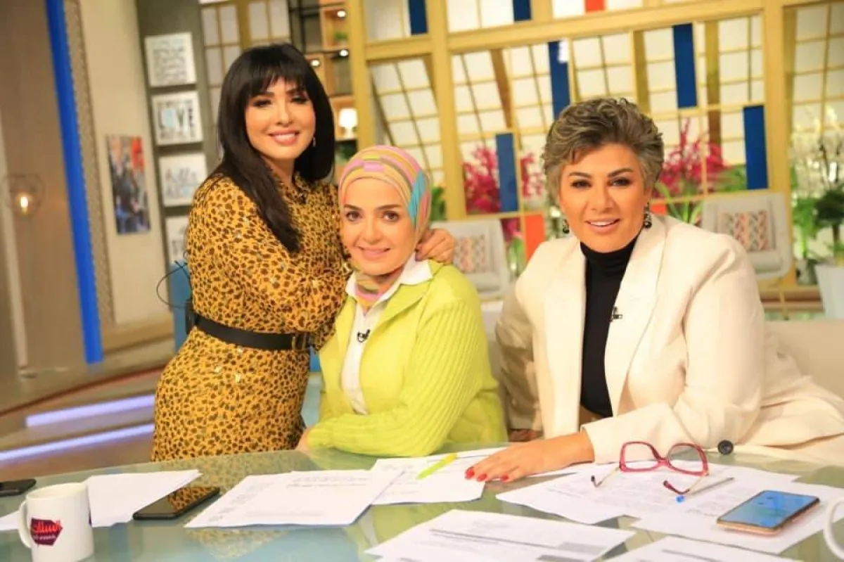 منى عبد الغني ومفيدة شيحة وسهير جودة- الصورة من حساب سهير على فسيبوك