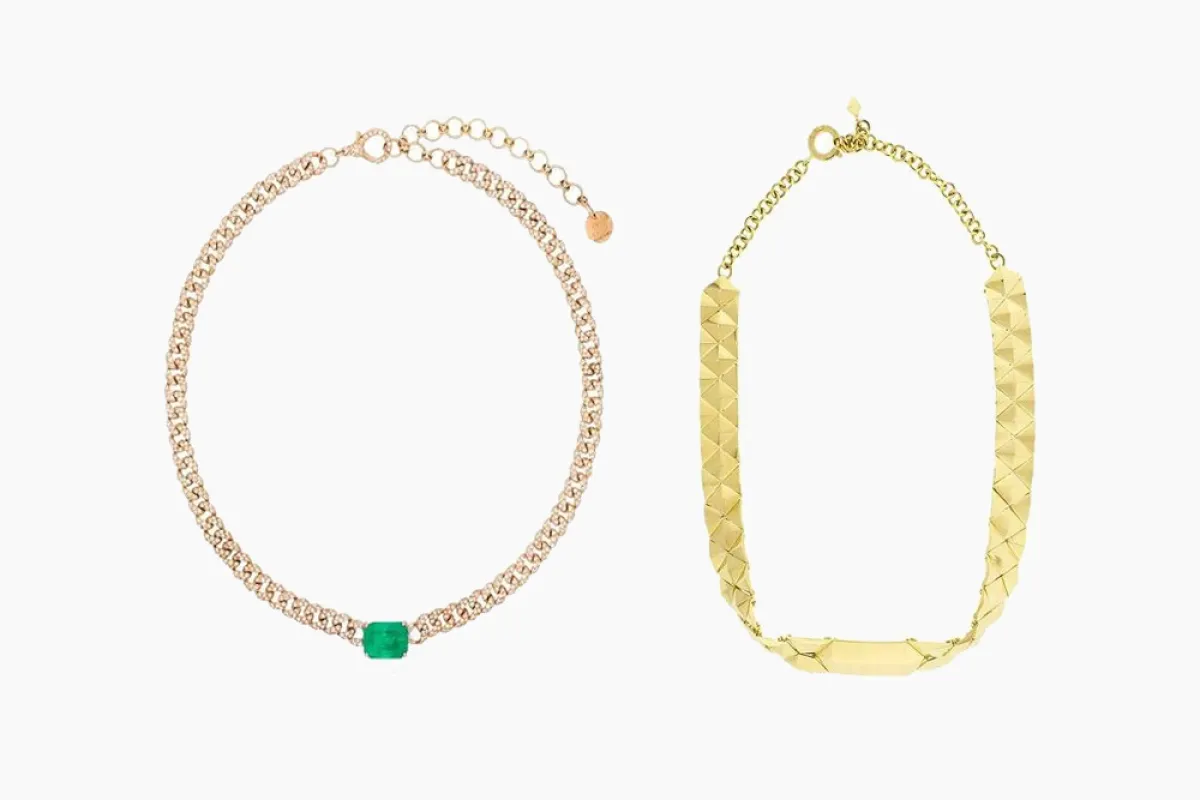 احدث موديلات عقود شوكر ذهب للسهرات