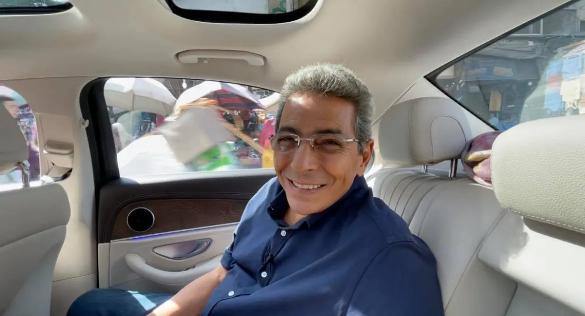 الإعلامي محمود سعد - الصورة من حسابه على فيسبوك