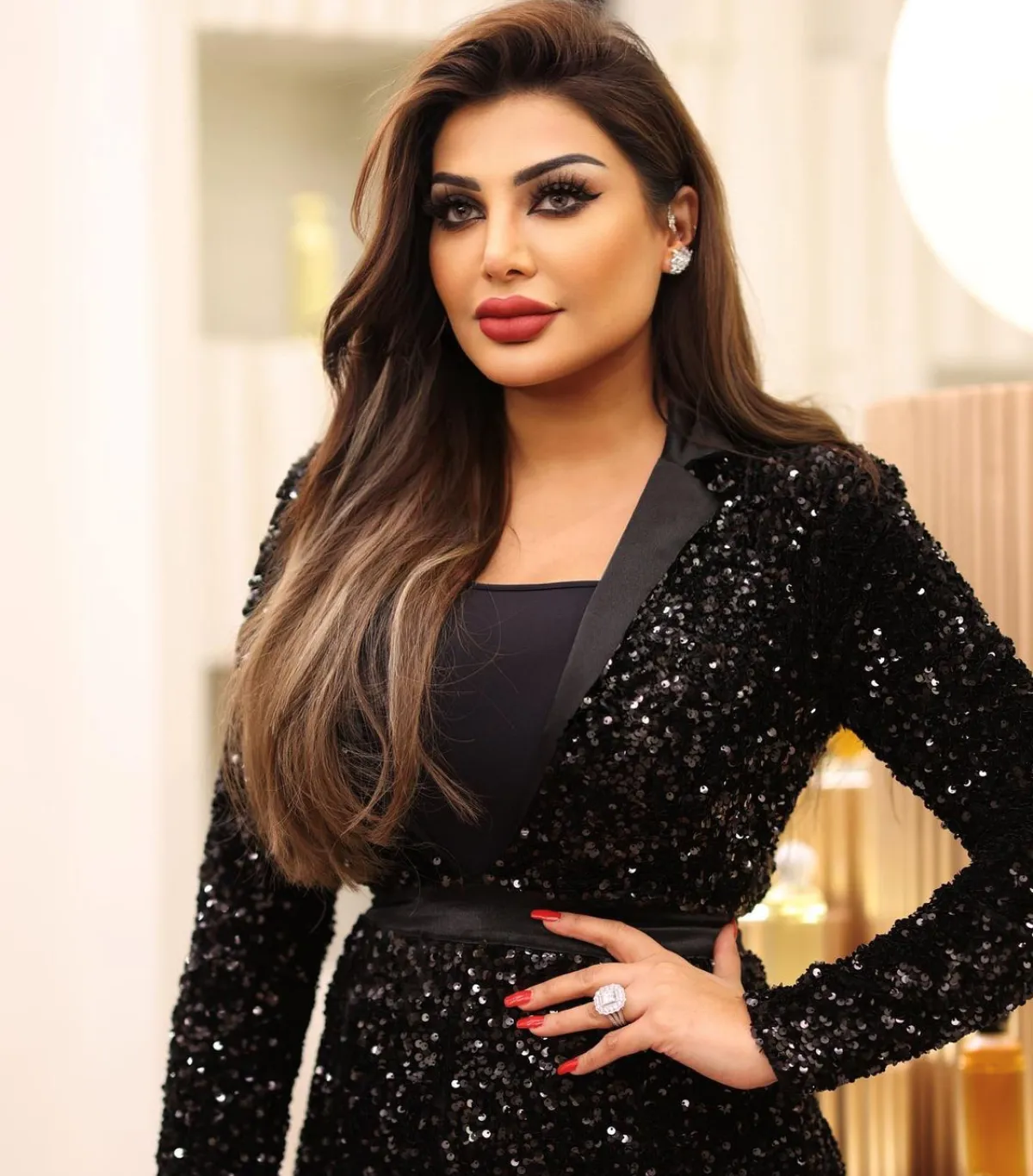 أمل العوضي - الصورة من حسابها على الانستجرام