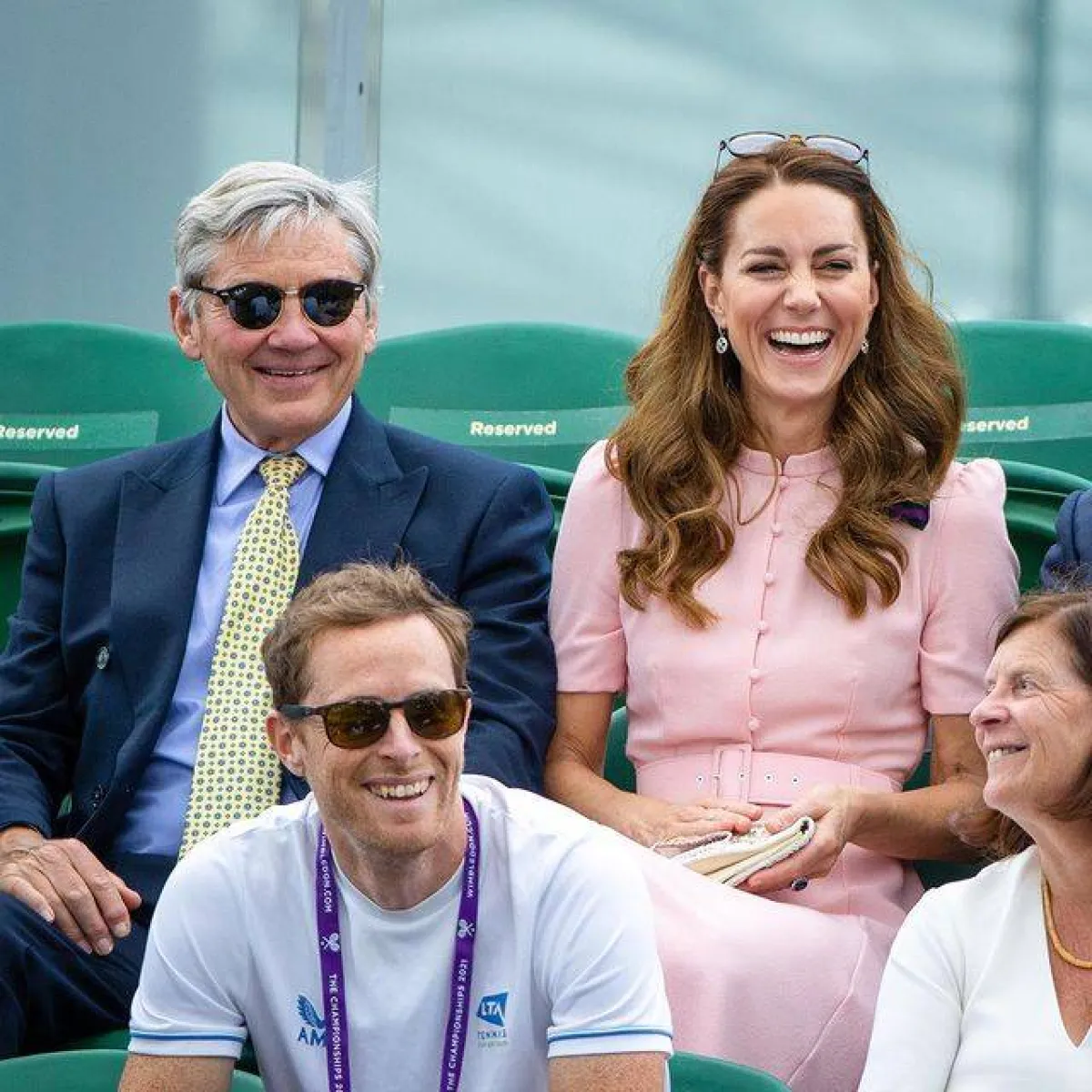 كيت ميدلتون في بطولة ويمبلدون- الصورة من حساب Duke and Duchess of cambridge على إنستغرام