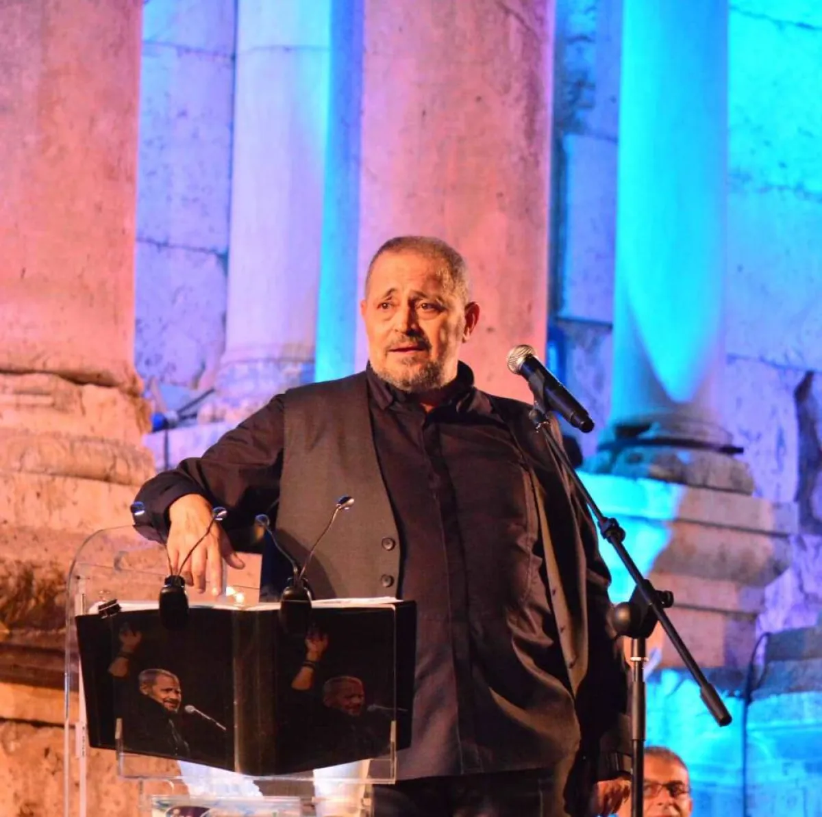 جورج وسوف من حفل مهرجان جرش - الصورة من حساب التلفزيون الأردني على الفيس بوك