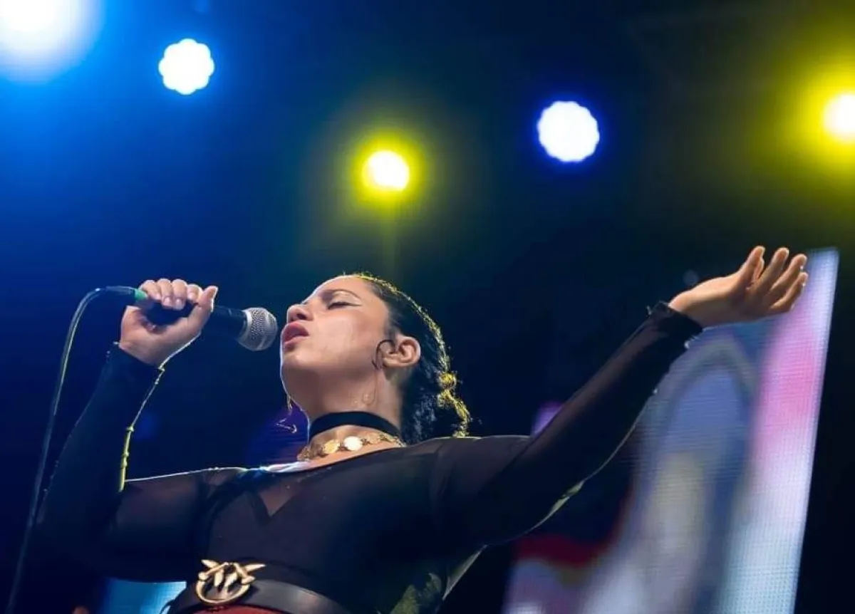 آمال مثلوثي - الصورة من حسابها على انستغرام