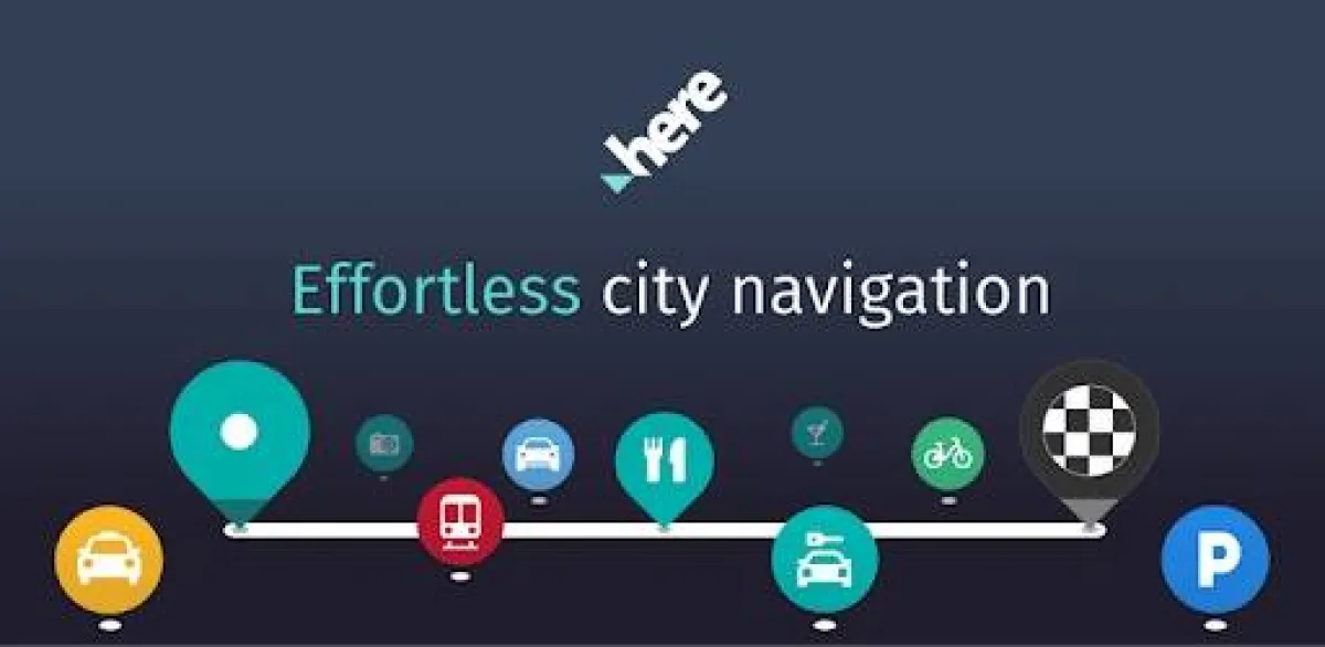 تطبيق  Here WeGo