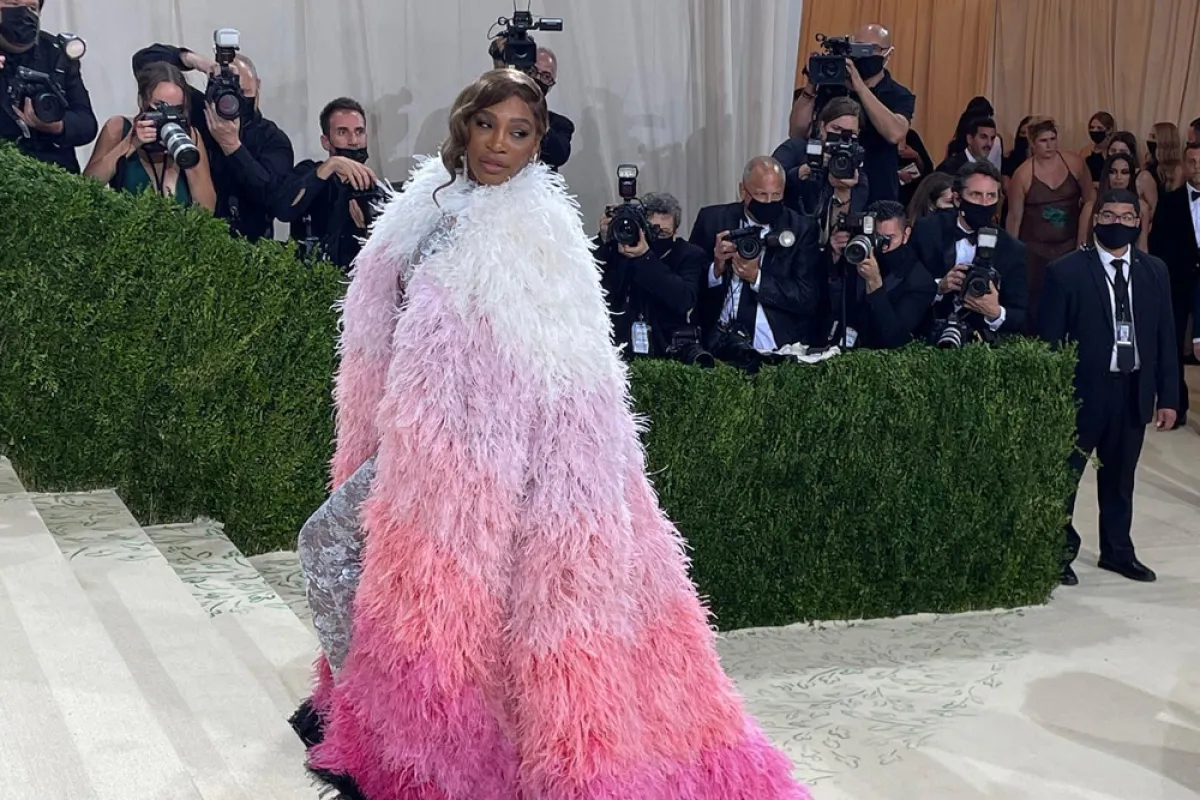 سيرينا ويليامز- الصورة من حساب Met Museum على إنستغرام