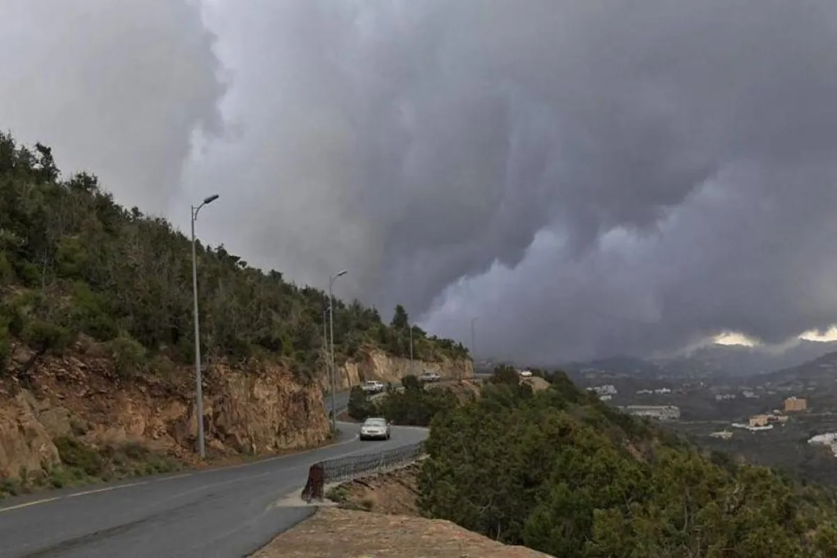 تعد مدينة عسير إحدى المدن السعودية التي تمر عبرها جبال السروات جنوب غرب المملكة مصدر الصوره موقع واس
