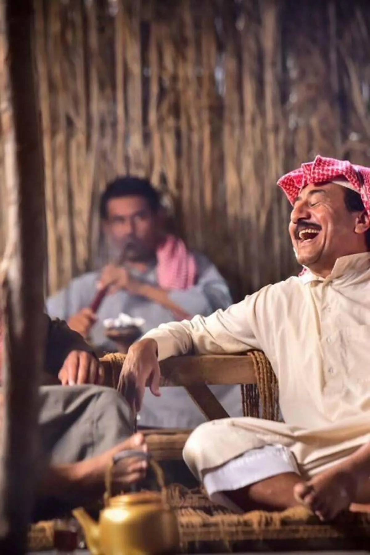 جانب من مسلسل العاصوف - تصوير سامي الرويسان 