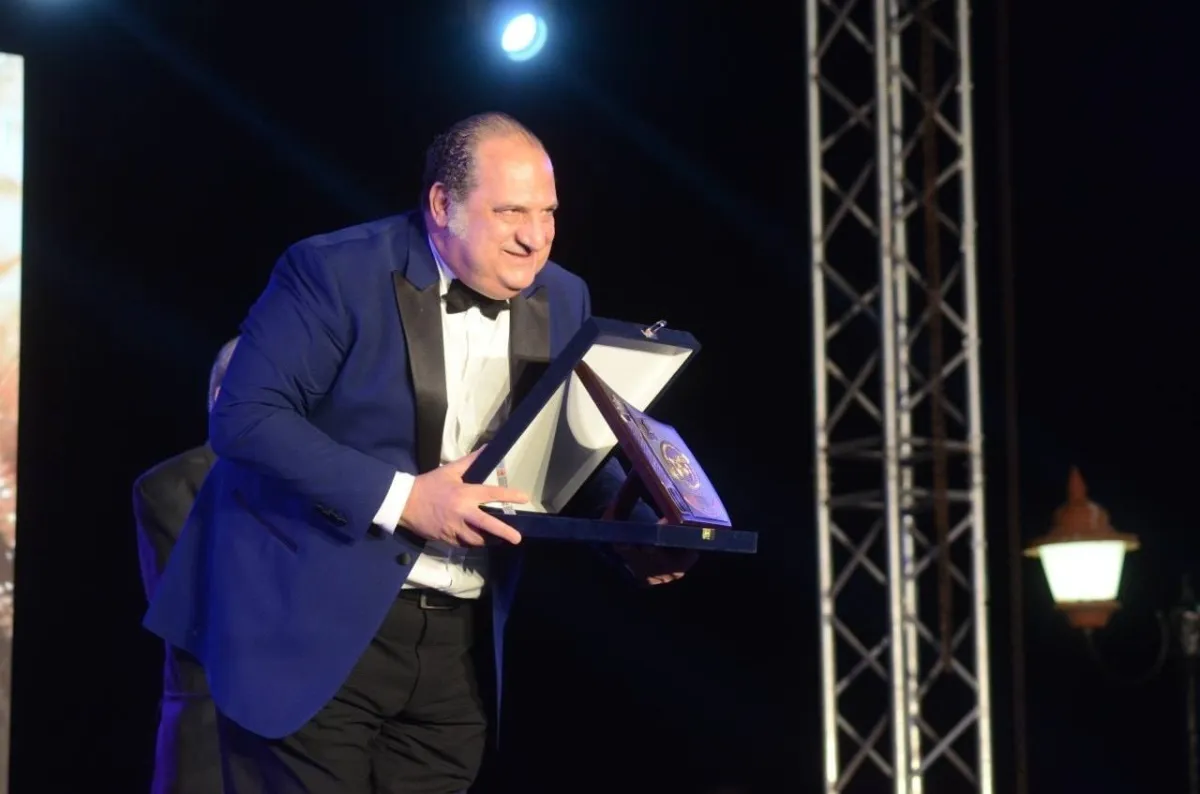 خالد الصاوي من مهرجان الأسكندرية - الصورة من حساب مهرجان الإسكندرية على الفيس بوك