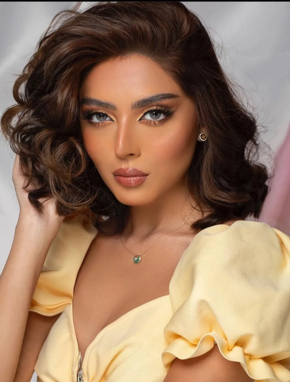 مكياج صيفي من نوفا عبد العزيز -الصورة من حسابها على الانستغرام