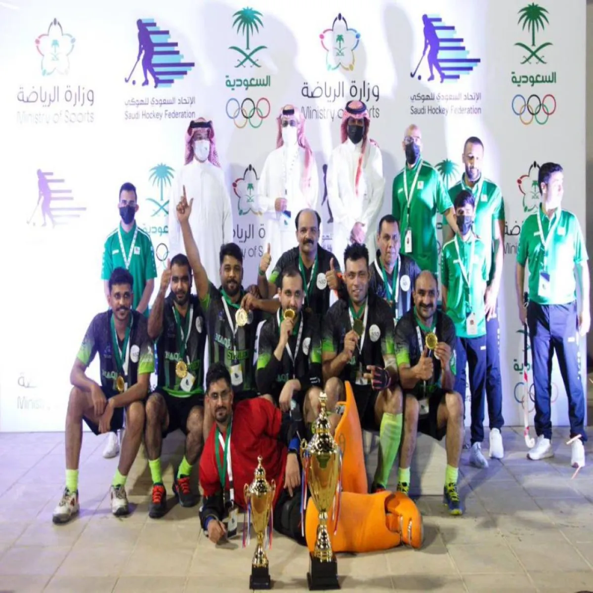 تتويج الفريق الفائز