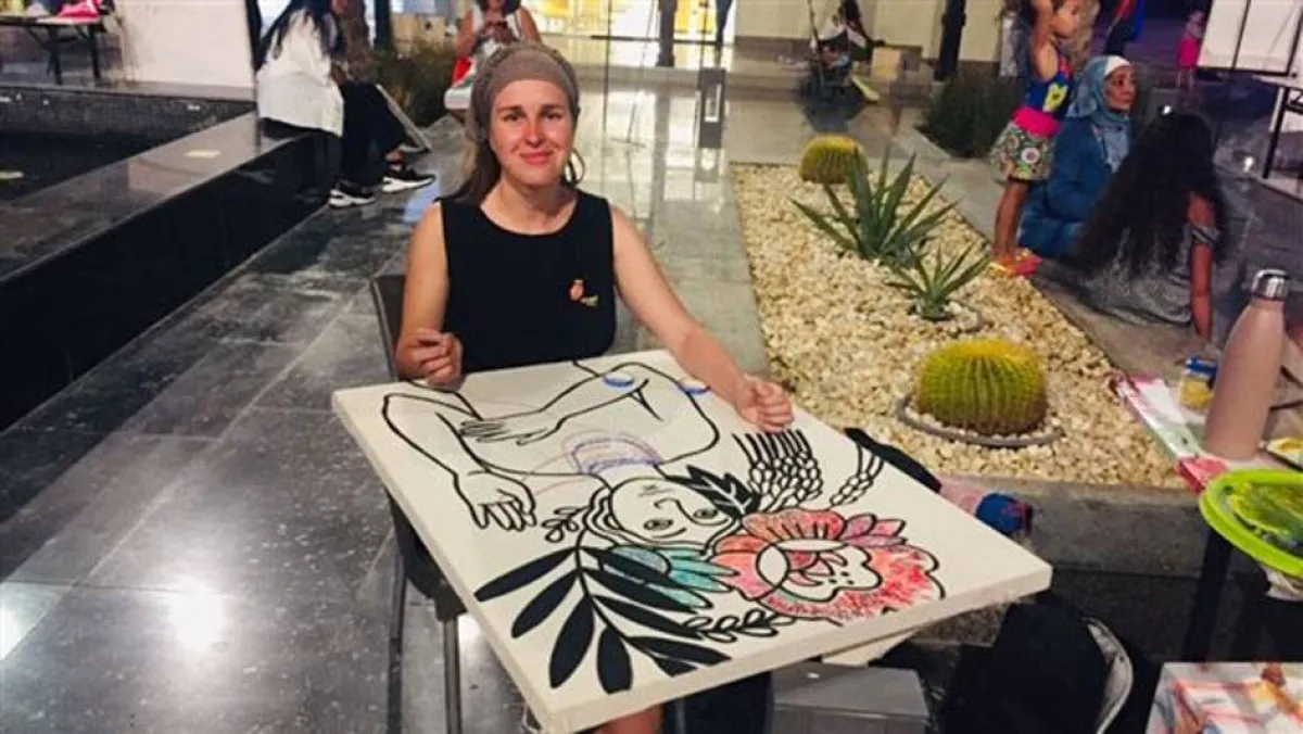 إحدي التشكيليات 