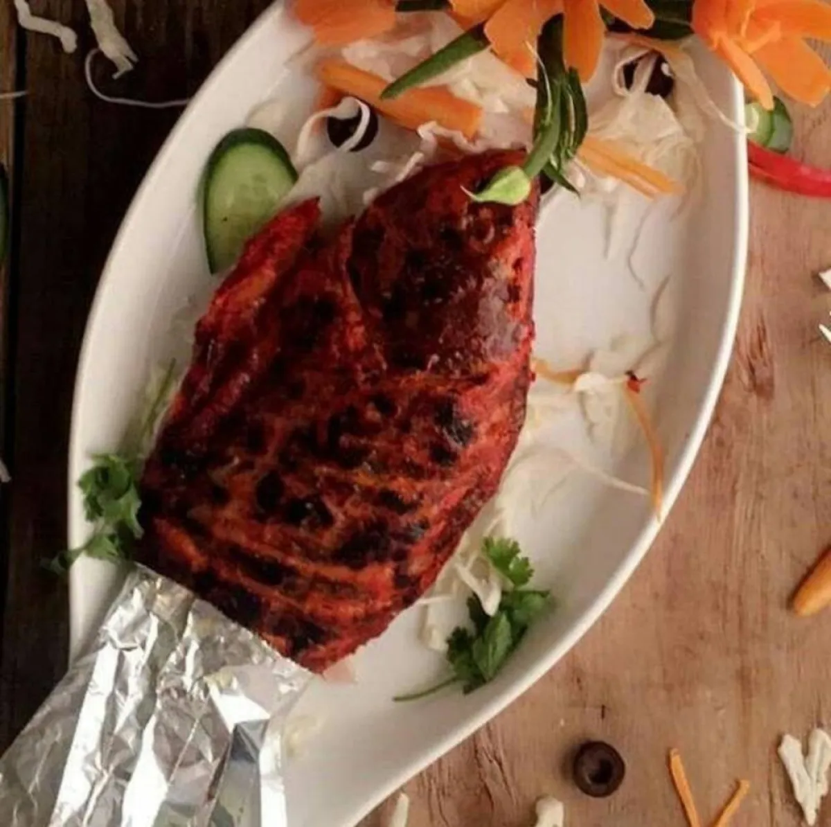 أسماك على الطريقة الهندية