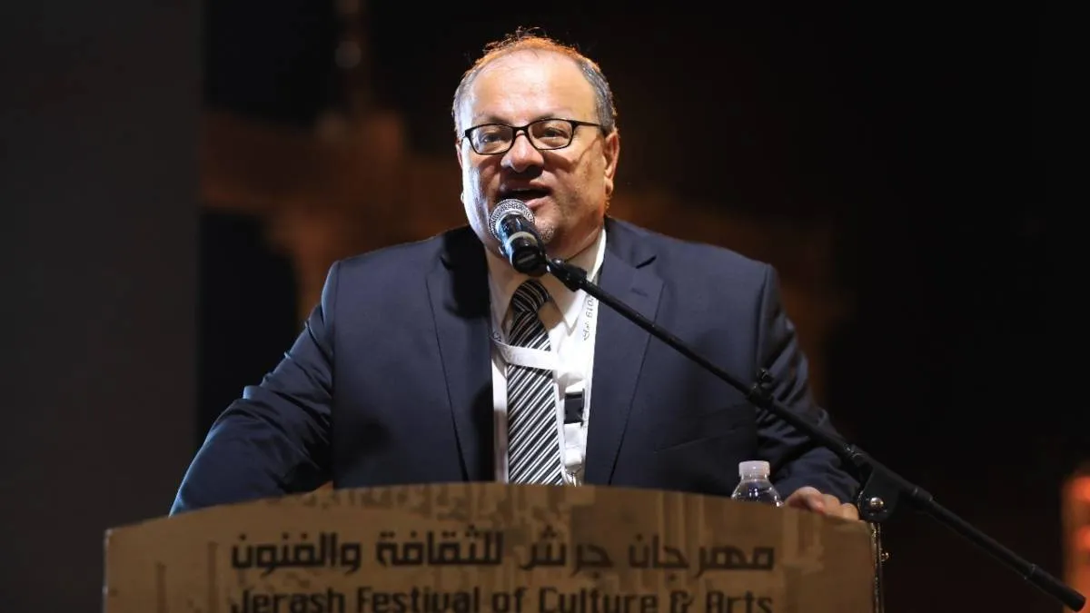 أيمن سماوي مدير مهرجان جرش - الصورة من الموقع الإلكتروني للمهرجان