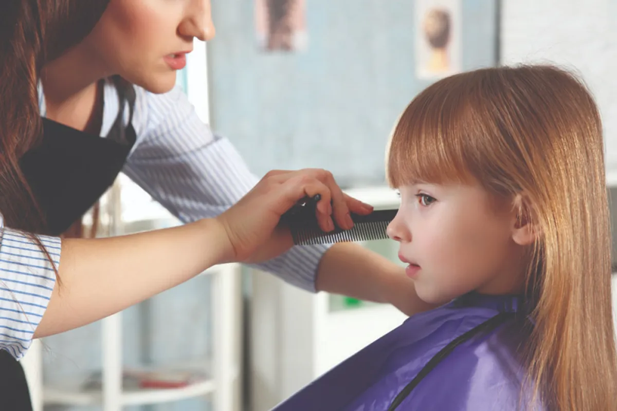 قصات شعر فرنسي للأطفال البنات في المدرسة بسيطة وأنيقة 