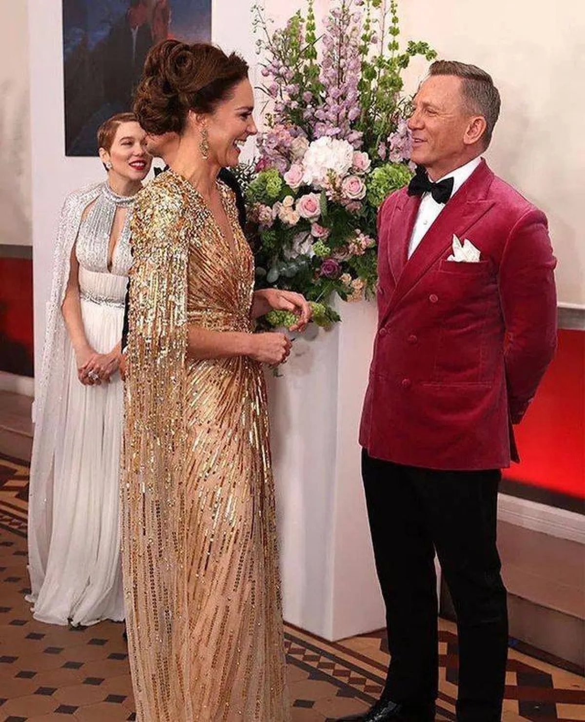 كيت مع دانيال كريغ- الصورة من حساب Europe Royals على إنستغرام