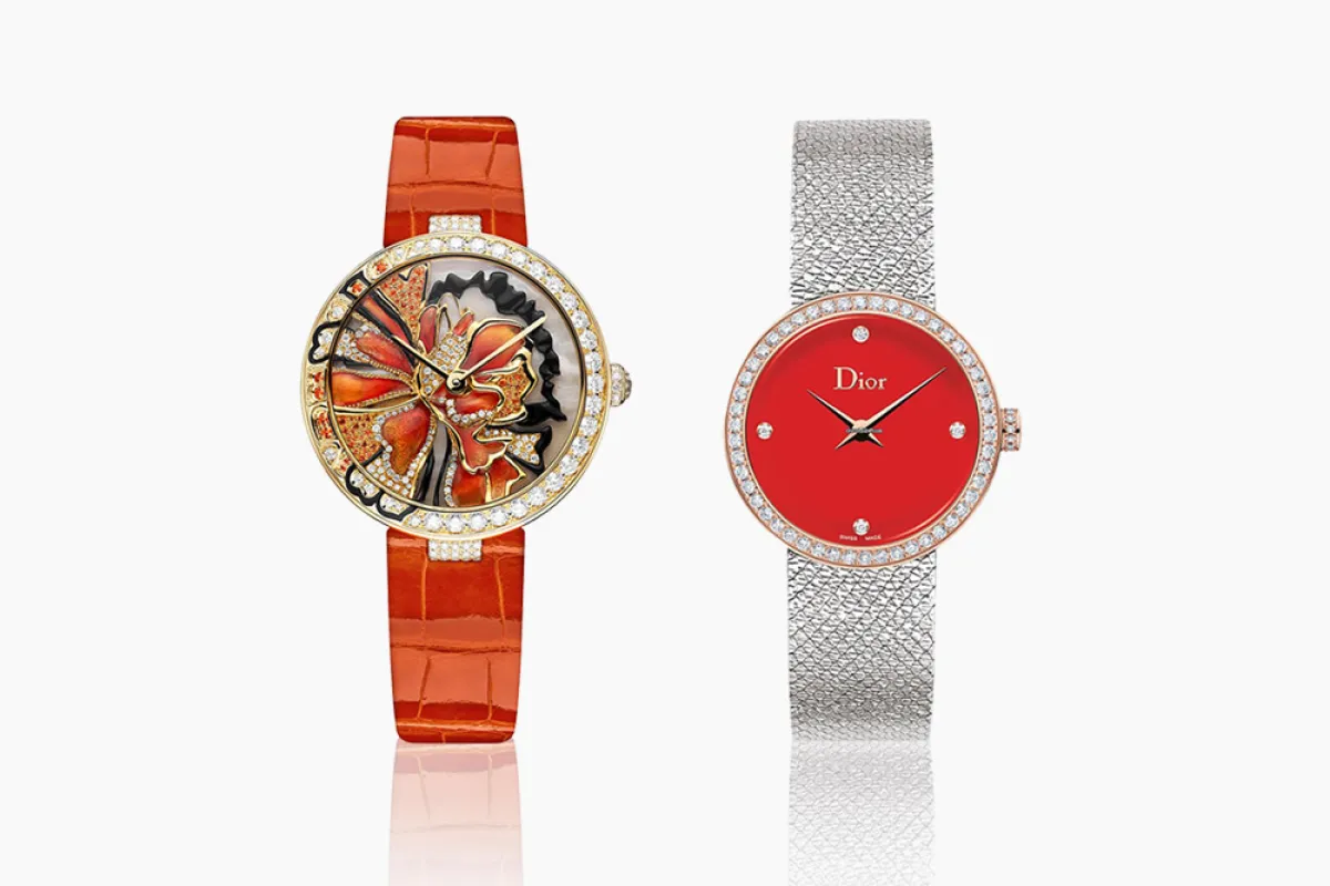 ساعات باللون البرتقالي لمواكبة ألوان خريف 2021