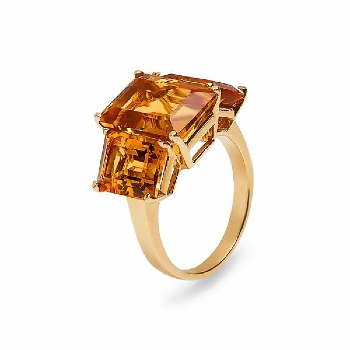 خاتم بحجر السترين من Van Gelder Jewelr