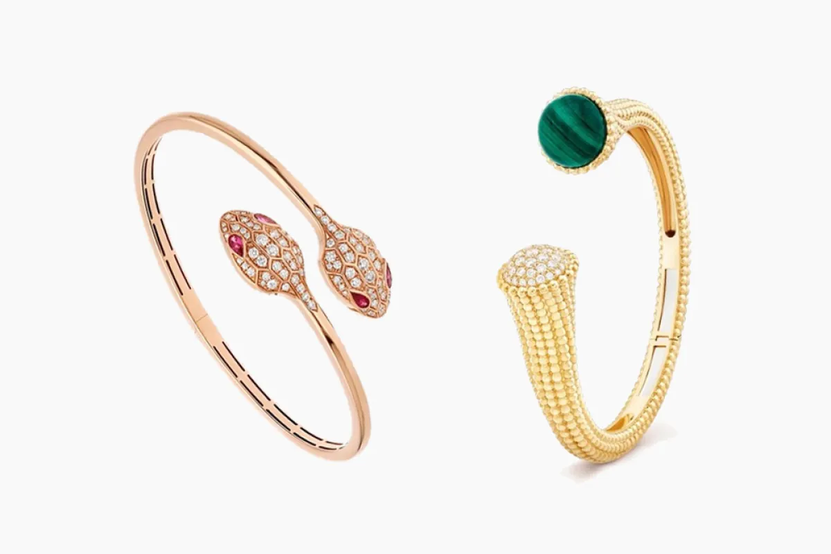 موديلات أساور بتصميم مفتوح لأناقة عصرية  