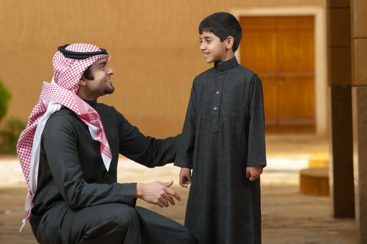 الزي السعودي للأطفال