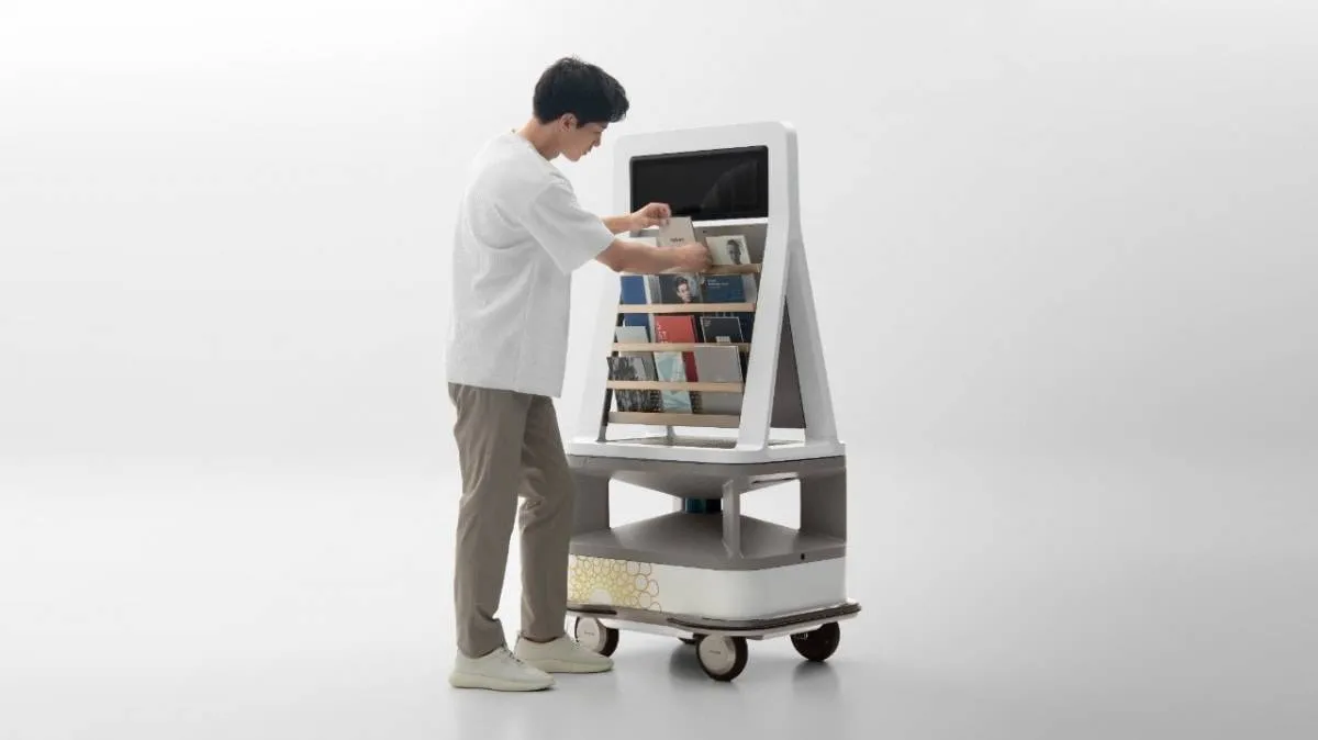 روبوت عربة بيع