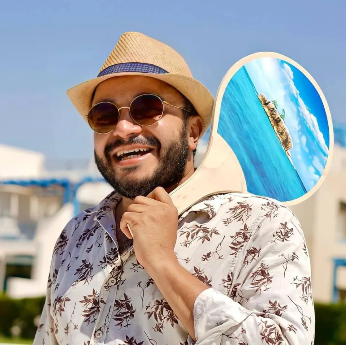 الفنان حسام داغر.. الصورة من حسابه على انستغرام