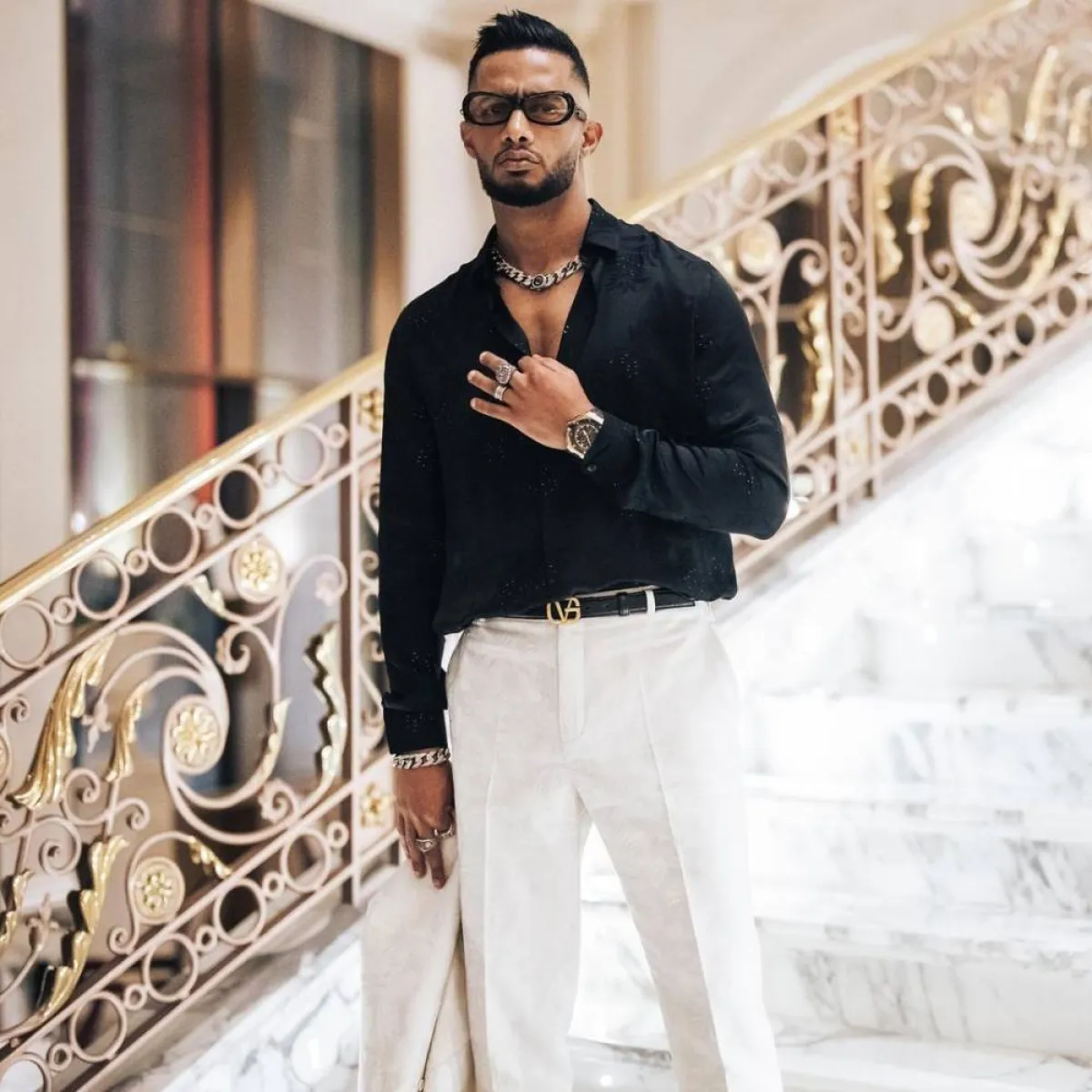 محمد رمضان- الصورة من حسابه على انستقرام