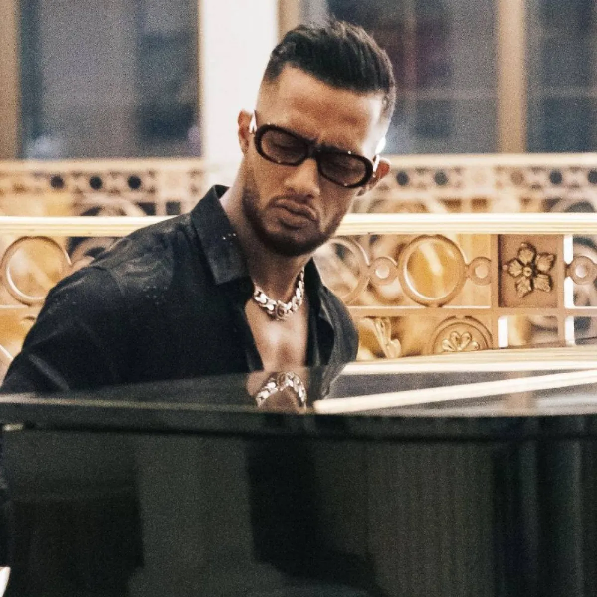  محمد رمضان- الصورة من حسابه على انستقرام