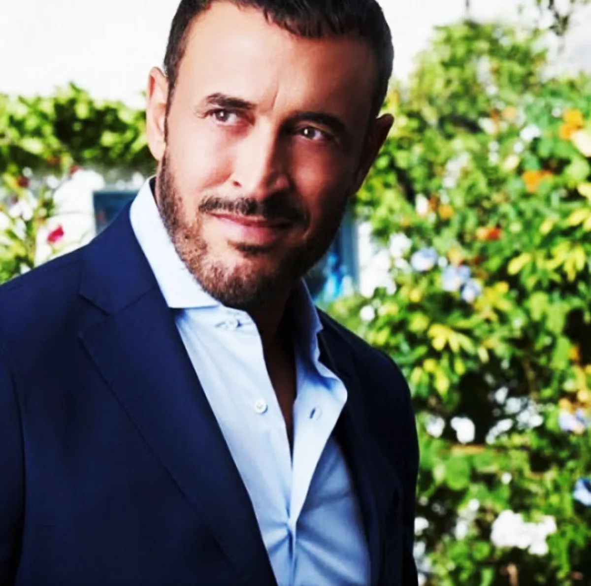 كاظم الساهر الصورة من حسابه في الانستجرام