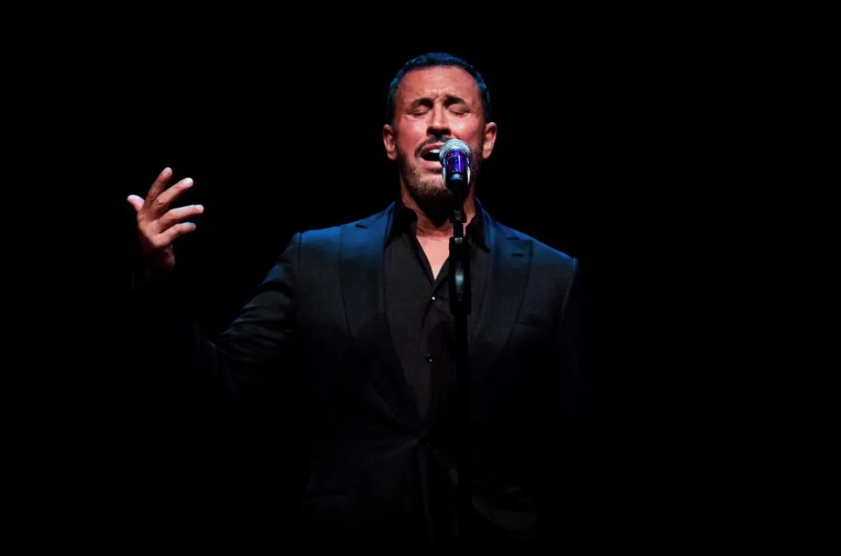 كاظم الساهر الصورة من حسابه في الانستجرام