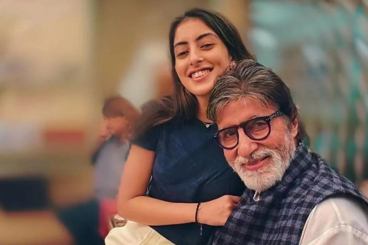 أميتاب باتشان ونافيا نافيلي- الصورة من حسابها على إنستغرام