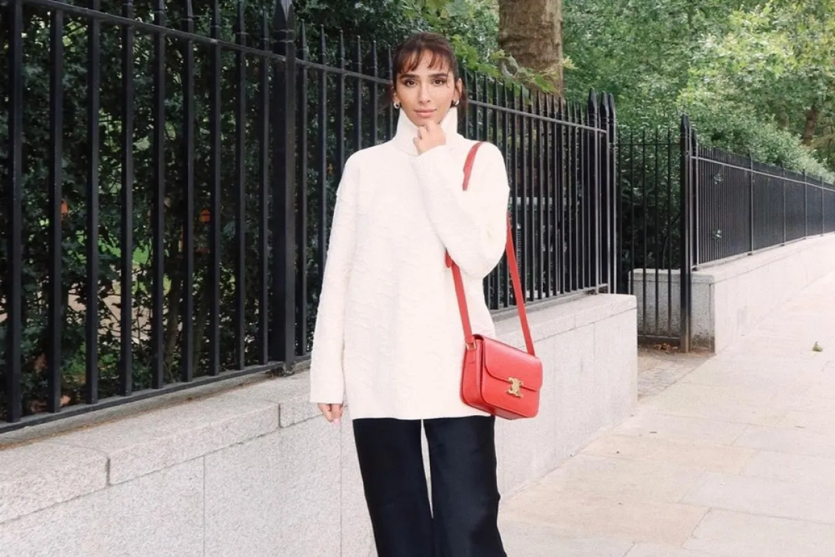 مدونة الموضة هلا عبد الله-الصورة من حسابها على إنستغرام