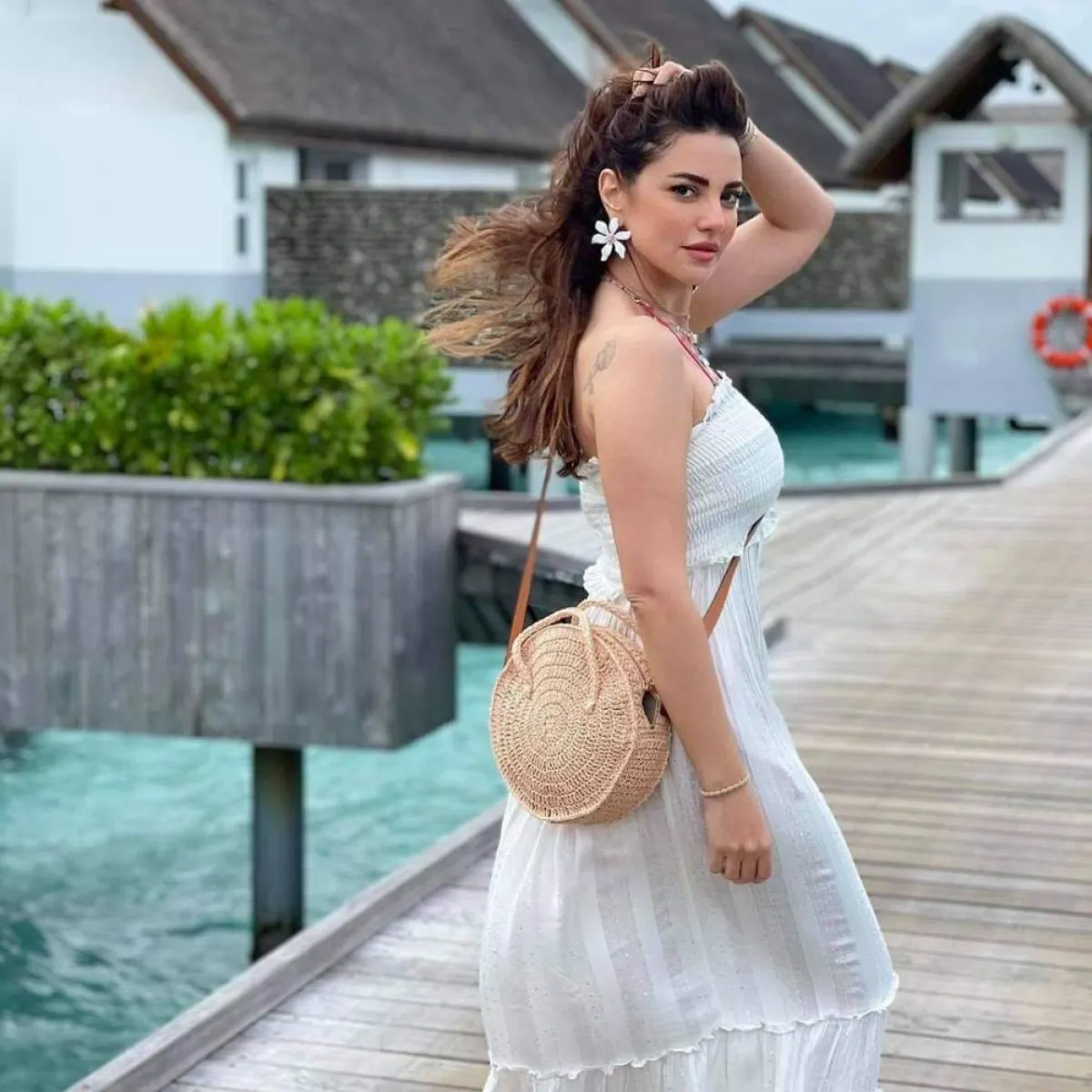  درة - الصورة من حسابها على انستغرام