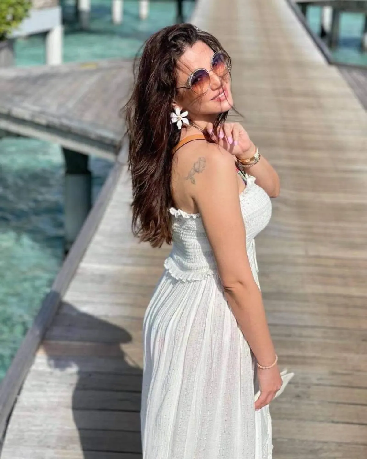  درة - الصورة من حسابها على انستغرام