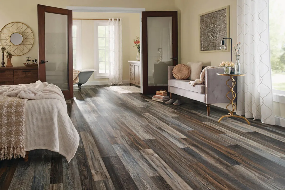 الفينيل بديلًا للخشب في أرضيات الغرف