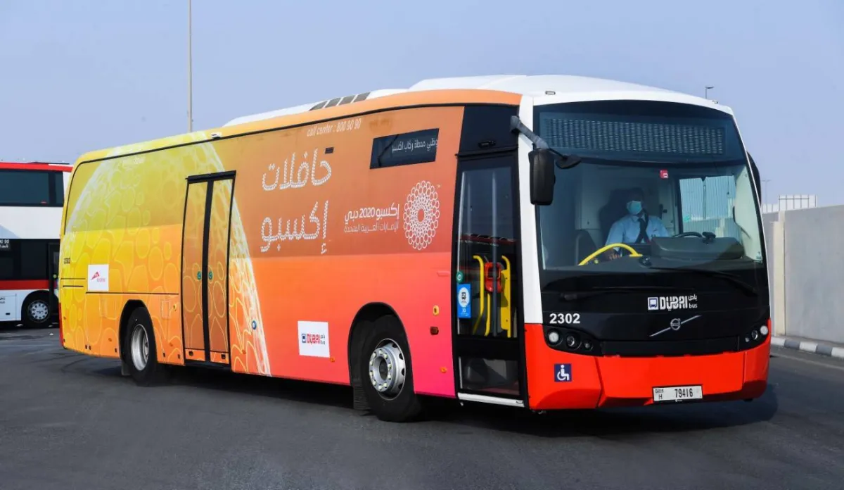 هيئة طرق ومواصلات دبي تنقل زوار إكسبو2020 مجانًا