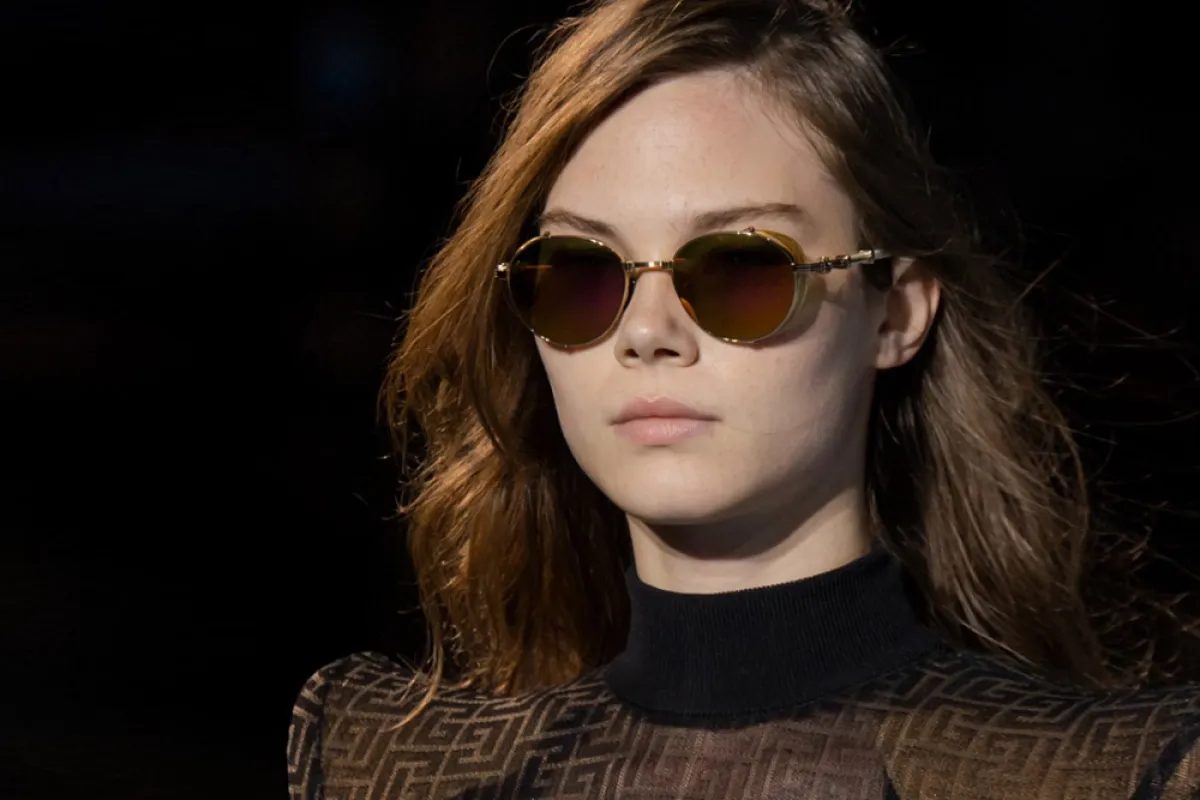 نظارة شمسية دائرية من بالمان Balmain