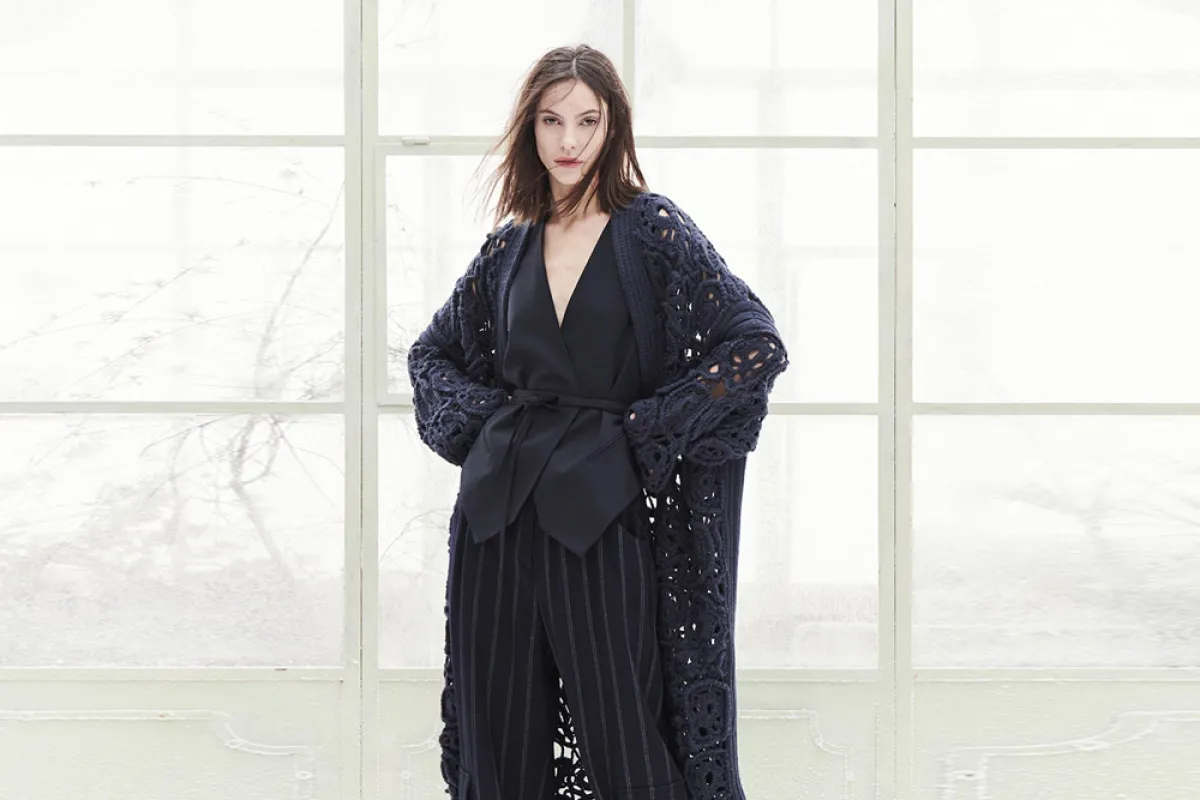 السروال الأسود من برونيللو كوتشينيللي   Brunello  Cucinelli